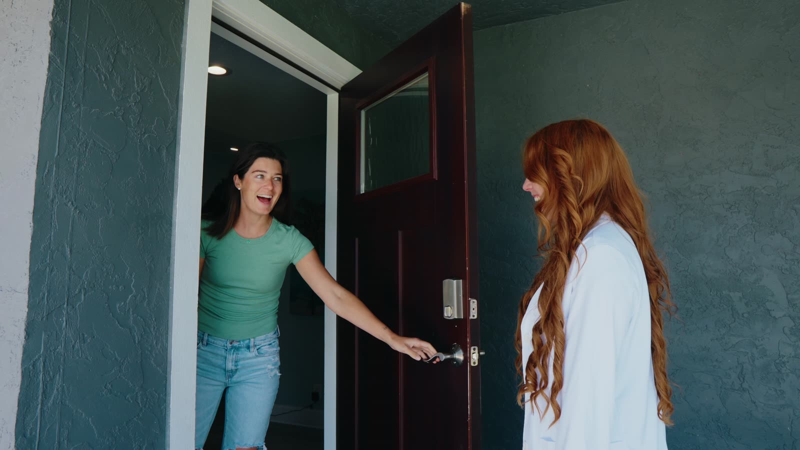 Beyond Concierge Healthcare provider arriving at a patient's home