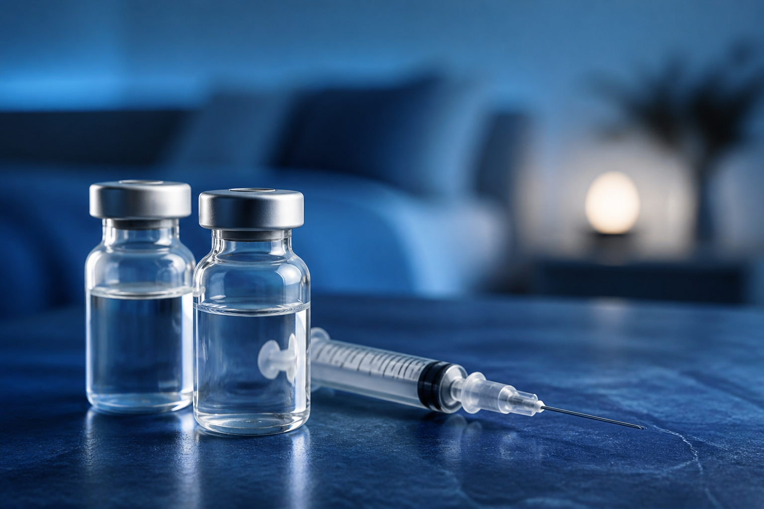 Hormone therapy injection vials