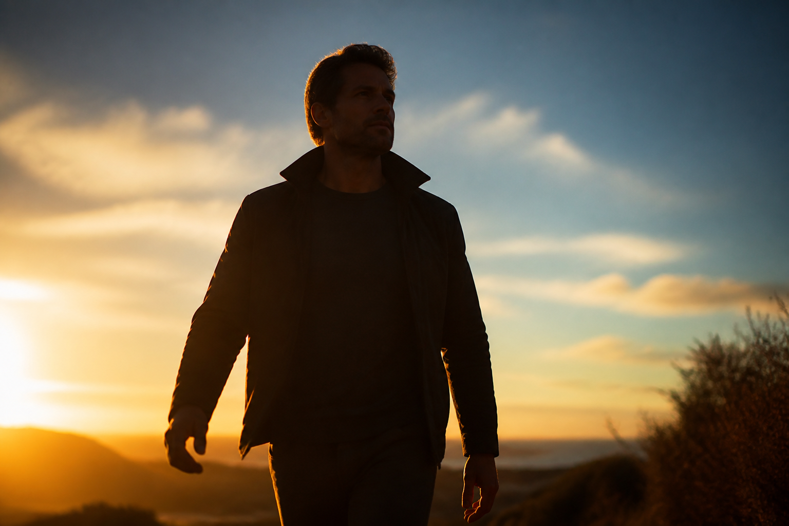 Confident man representing men's health and performance